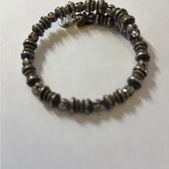 Alex and Ani silver and blue Bracelet Set - Picture 6 of 6